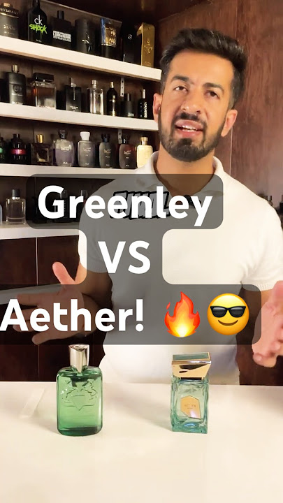 Affordable VS Expensive? 🔥🧐 How close is aether to Greenley? #perfume #affordablefragrances