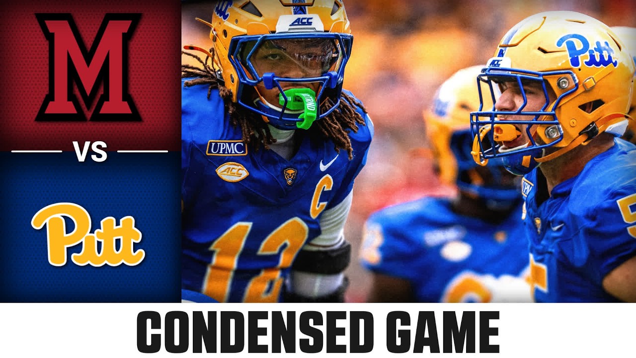 Miami (OH) vs. Pitt Condensed Game | 2026 ACC Football