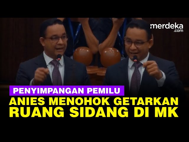 Menohok Suara Anies di MK Soal Penyimpangan Pemilu Bisa Jadi Budaya & Karakter Bangsa class=