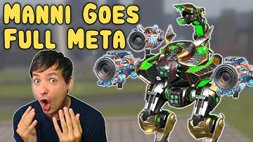 LOL! MANNI GOES FULL META! War Robots Mk2 My Account Gameplay WR