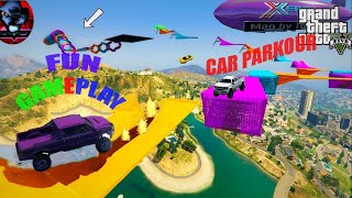 The Ultimate GTA 5 Parkour Test || Funny Moments of an Impossible Challenge  #trending