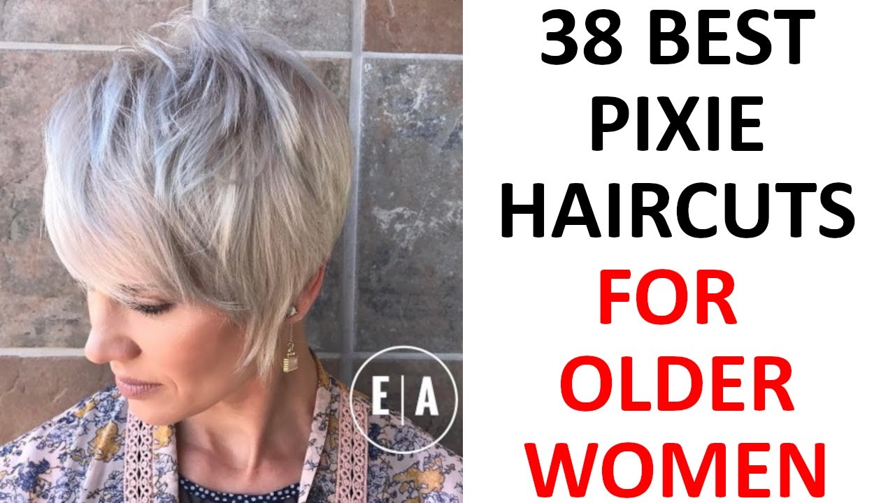 50 Short Hairstyles That Looks so Sassy : Pixie Bob with Long Bangs for  over 50