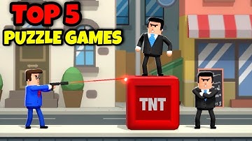 TOP 5 Puzzle games for android and iOS | offline games 2022