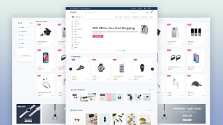 React E-Commerce App Design Tutorial | How to build an E - commerce Website