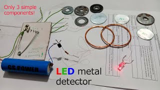 Making the worlds most simple metal detector