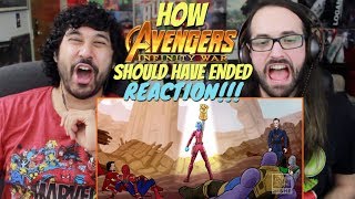 How AVENGERS INFINITY WAR Should Have Ended - REACTION!!!
