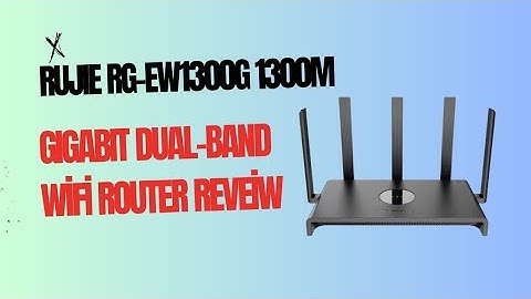 Ruijie RG-EW1300G 1300M Dual-Band Gigabit WiFi Router #router 