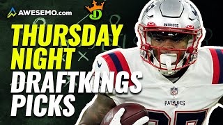 DraftKings NFL Thursday Night Football Week 11 Showdown Picks & Lineups | Patriots Falcons Tonight
