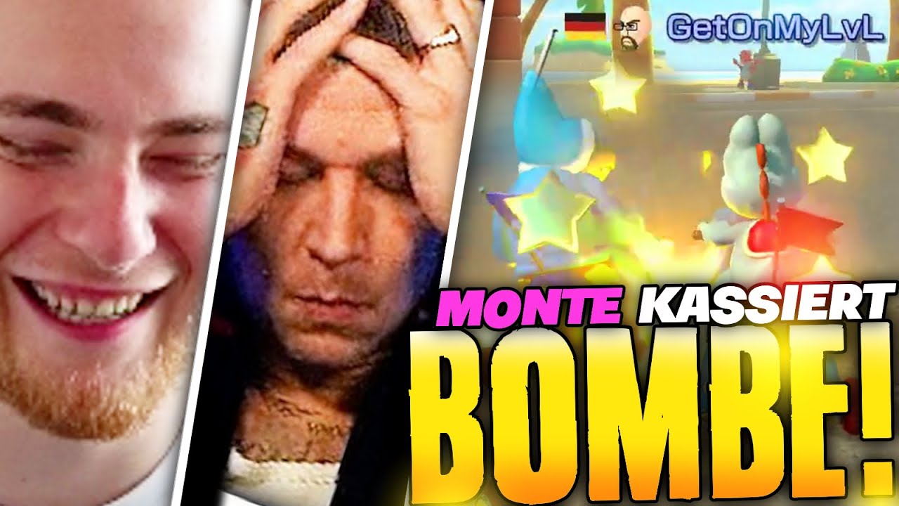MONTE ZUM ERDKERN SCHICKEN! 💣🤣 MARIO KART ft. MONTE, ELI, WILLY & Co 🧨 | SolutionLIVE