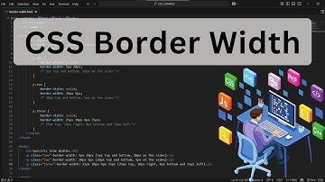 CSS Border Width | CSS For Beginners