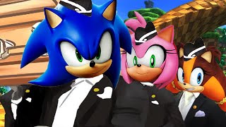 Amy Rose & Sticks the Badger & Sonic the Hedgehog - Coffin Dance Song (Cover)