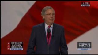 GOP Delegates Boo Mitch McConnell As He Takes The Stage