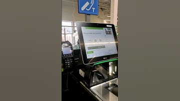 ASDA  supermarket self check out London