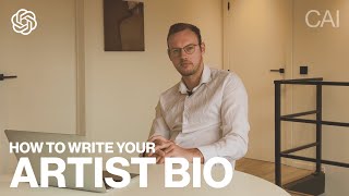 How To Write A Professional Artist Biography (with ChatGPT + IndustryApproved Rules)