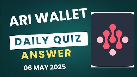 Ari Wallet Daily Quiz 06 May | Why can Arichain save blockchain space?
