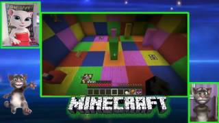 Minecraft The Game Play Now | Tom Minecraft | LOST ON THE MOON! HIDDEN BUTTONS 4 Custom Map