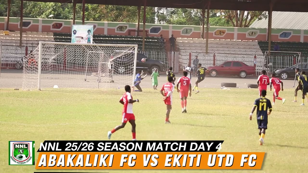 Why Goal is cancelled: Abakaliki FC 1:0 Ekiti UTD FC 