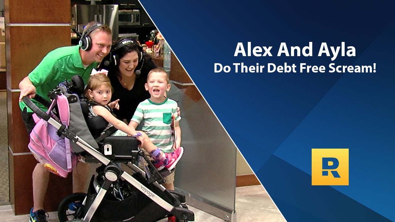 Alex And Ayla Do Their Debt Free Scream! Alex And Ayla Do Their Debt Free Scream!
