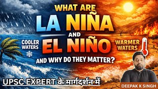 El Niño and La Niña Explained Simply | Climate Phenomena That Control Monsoon & Weather Deepak see