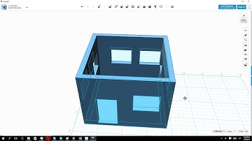 [123D Design] making simple house