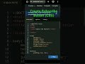 Create Subscribe Button using html & css #programming #, create button