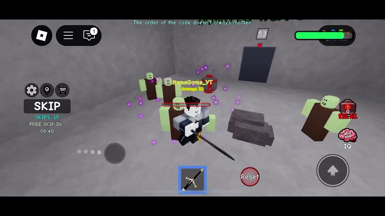 Level 53 Complete Roblox IQ Test Level 53 | How to Solve / Complete this Levels - YouTube