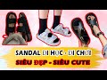 Review Sandal Đi Học, Đi Chơi Siêu Đẹp trên shopee