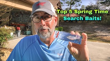 Top 5 Spring Time Search Baits - Flats Class YouTube