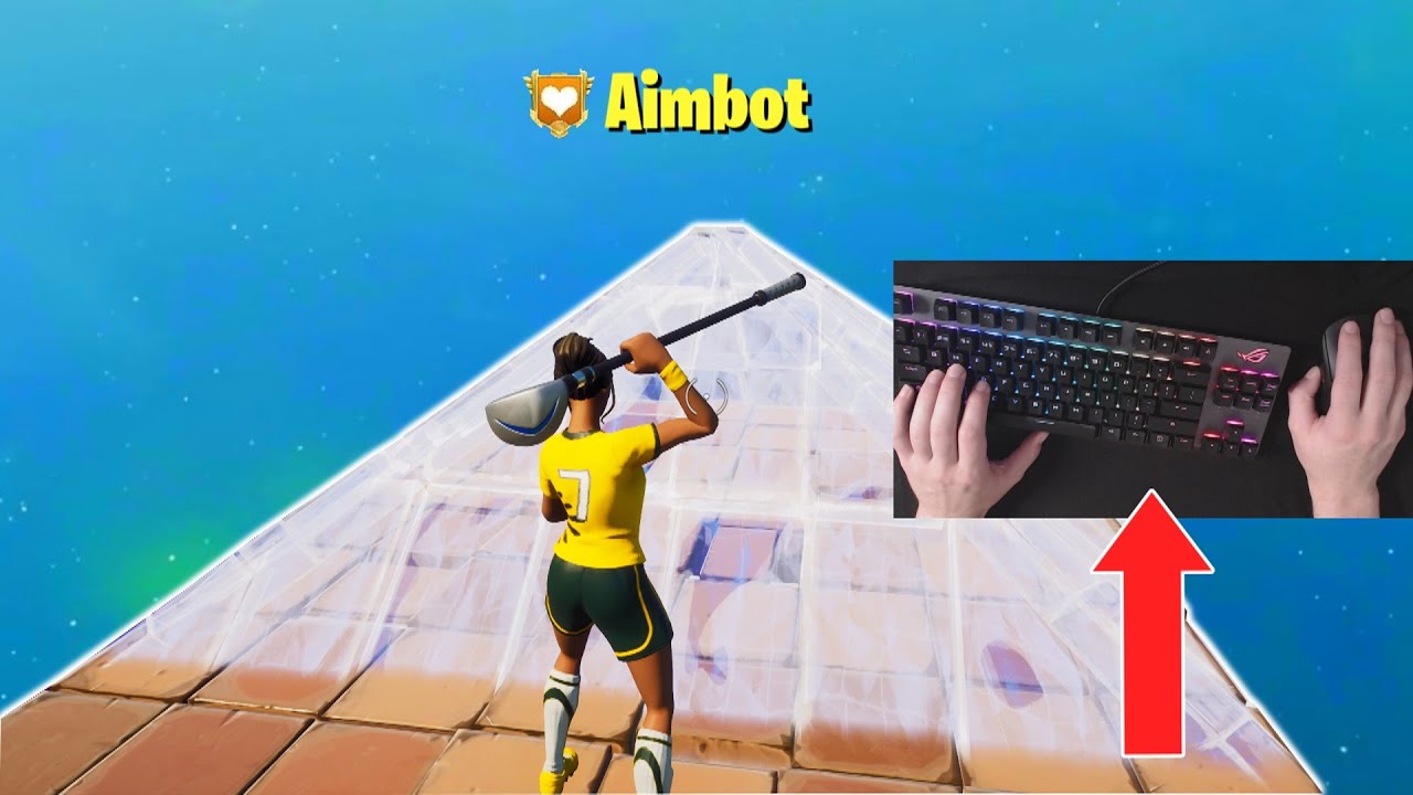 How I play keyboard & mouse on Fortnite... (Handcam + Settings) YouTube