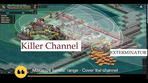 Battle Pirates: Base Defense - The Hell Channel (Guard Build, End of Video)