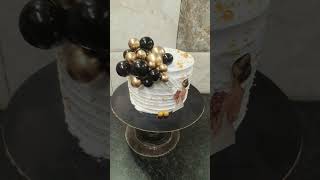 cream design photo cake decoration new 🎂🎂⭐⭐👌👌🎉🍰🥰🎇🎁🦋 #cake #snscakes #cakedecoration #canddy