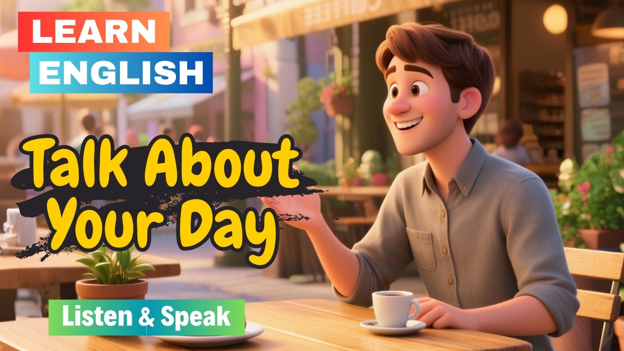 How to Talk About Your Day | Daily English Conversation - YouTube