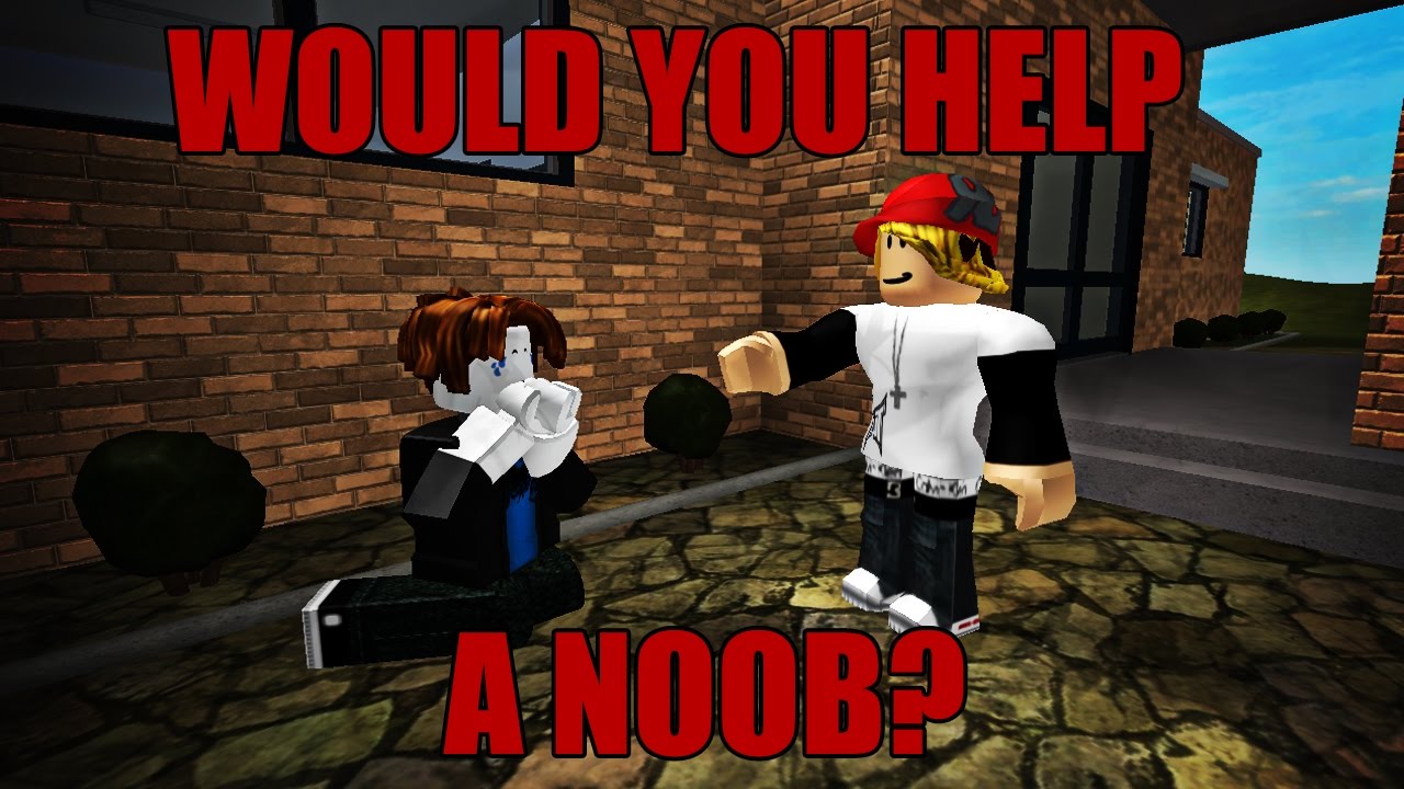 Would You Help A Noob Roblox Social Experiment Youtube - roblox would you help a noob