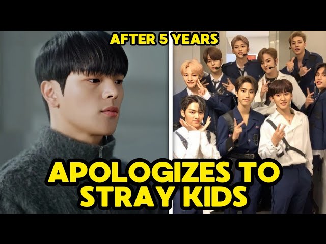 WOOJIN TALKS ABOUT HIS DEPARTURE FROM STRAY KIDS AND APOLOGIZES TO EVERYONE... class=