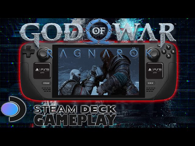 Steam Deck - God of War Ragnarok  PS Remote Play - Windows 11 Dual Boot 