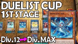Playing Snake-Eye in the Duelist Cup 1st Stage | Yu-Gi-Oh! Master Duel.