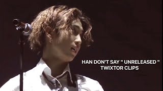 Han don't say unreleased twixtor clips// han stray kids 4k twixtor clips