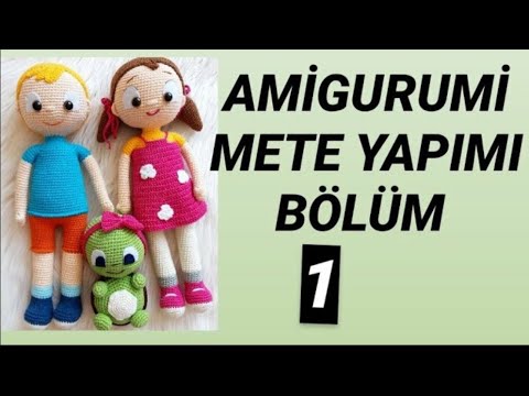 1👱‍♂️METE AYAKLAR YAPIMI bölüm 1  #amigurumimetetarifi