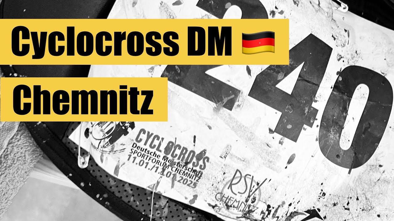 Chemnitz Eis+Schnee 🇩🇪Deutsche Meisterschaft 24/25 Cyclocross / German Championships / Masters2