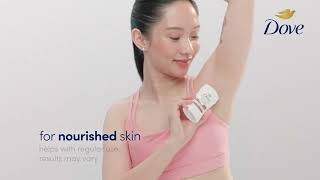 Skincare meets deodorant with Dove Radiant + Care deo serums!