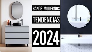 30 BAÑOS PEQUEÑOS MODERNOS 2024 | DECORACIÓN DE INTERIORES - IDEAS Y DISEÑOS