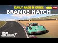 Brands Hatch GR.3 Lap Guide | GT7 Daily Race B