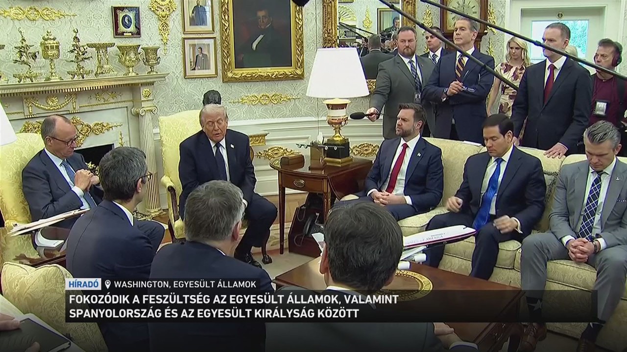 Fokozódik a feszültség az Egyesült Államok, valamint Spanyolország és az Egyesült Királyság között