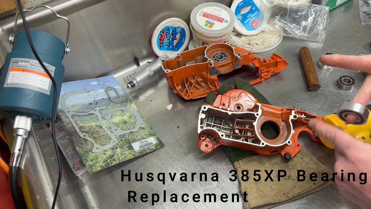 Husqvarna 385XP Bearing Replacement
