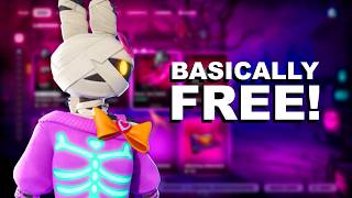 Bunnybone - In Depth Fortnite & Item Shop Review w/ QUANTUM CAMPER 10-3-26 - Bunny Mummy Quest Pack