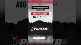So excited about our brand new YOUTH CAMP 🤼Join us at www.purlerwrestling.com