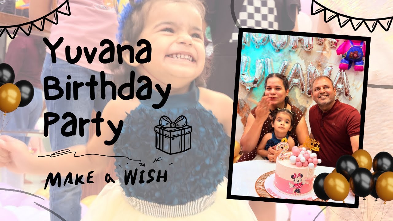 TWO THE MOON 🌙 | YUVANA 2nd Birthday Celebration | Yuvana Crazy dance 