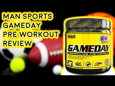 Are You Ready For Game Day?! | Man Sports Gameday Pre Workout Review