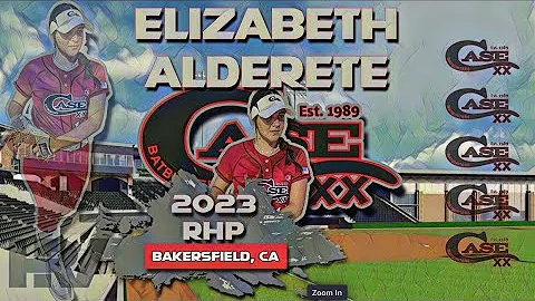 2023 Elizabeth Alderete  Pitcher (4.2 GPA) Softbal...