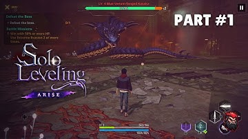 Solo Leveling Arise - Gameplay Walkthrough Part 1 (No Commentary)